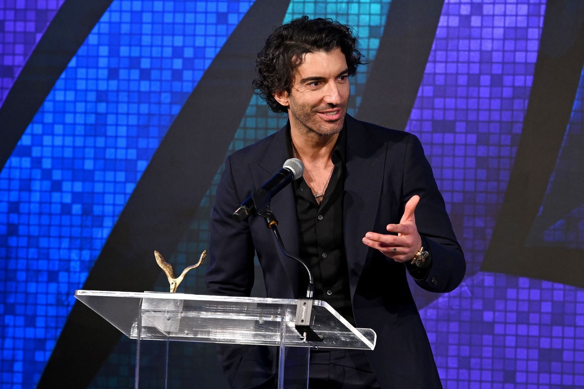 Justin Baldoni at the Vital Voices 12th Annual Voices of Solidarity Awards (Image via Getty)